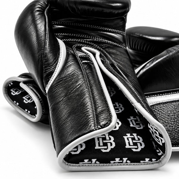 Boxing United Boxing Gloves Boxing United Pro Leather Boxing Gloves Black