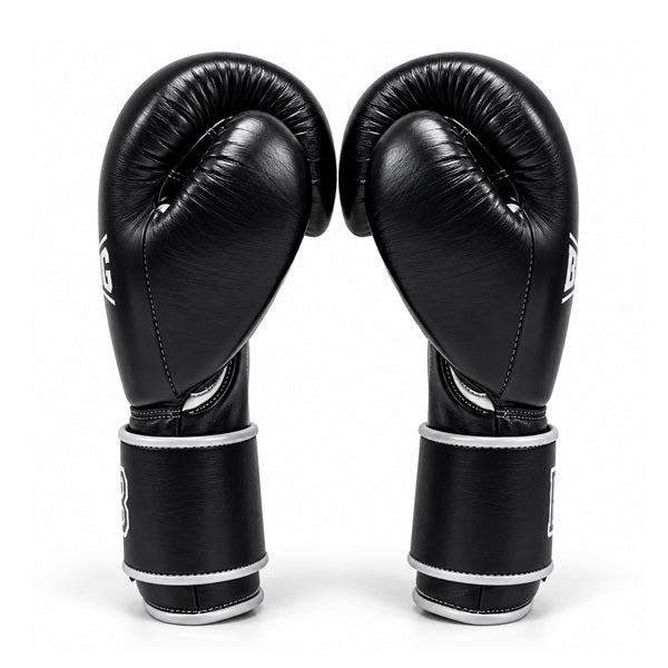 Boxing United Boxing Gloves Boxing United Pro Leather Boxing Gloves Black