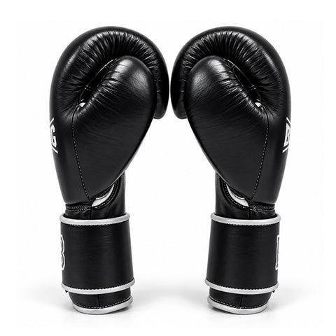 Boxing United Boxing Gloves Boxing United Pro Leather Boxing Gloves Black