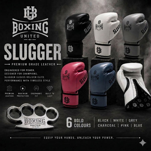 Boxing United Boxing Gloves Boxing United Slugger Gloves - Black