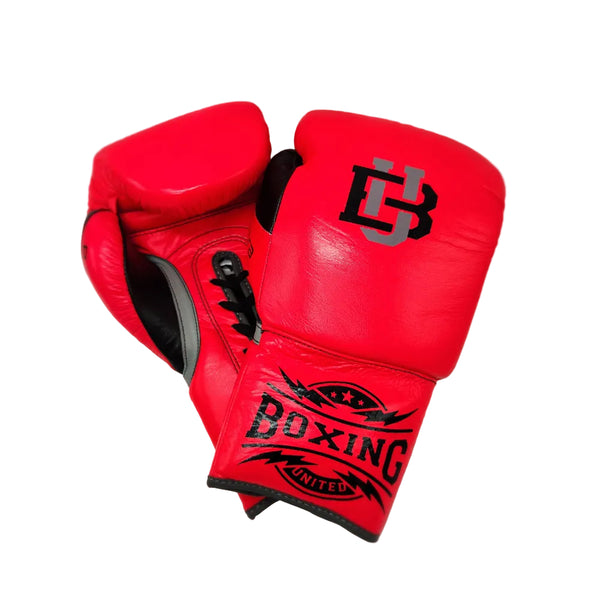 Boxing United Boxing Gloves Lace Up Neon Pink / 12oz Boxing United Neon Ultra Lace Up Gloves