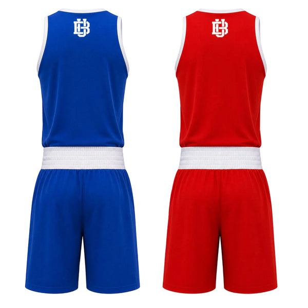 Boxing United Boxing Shorts & Singlets Boxing United Reversible Amateur Boxing Singlet & Shorts Set