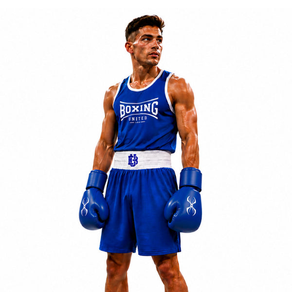 Boxing United Boxing Shorts & Singlets Boxing United Reversible Amateur Boxing Singlet & Shorts Set