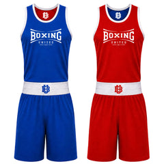 Boxing United Boxing Shorts & Singlets Boxing United Reversible Amateur Boxing Singlet & Shorts Set