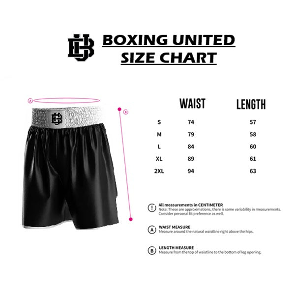 Boxing United Boxing Shorts & Singlets Boxing United Satin Pro Fight Shorts