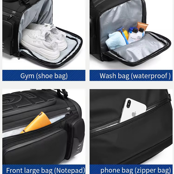 Boxing United Gear Bags Boxing United Large Duffle Bag Backpack