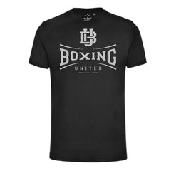 Boxing United T Shirts Boxing United Logo T Shirt Black