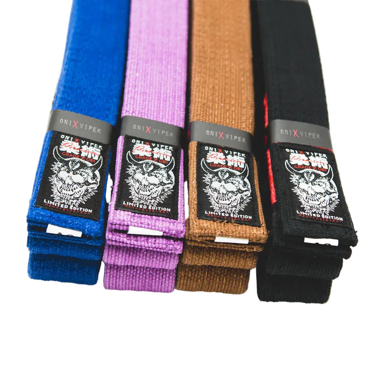 Budo Premium Oni x Viper BJJ Belt
