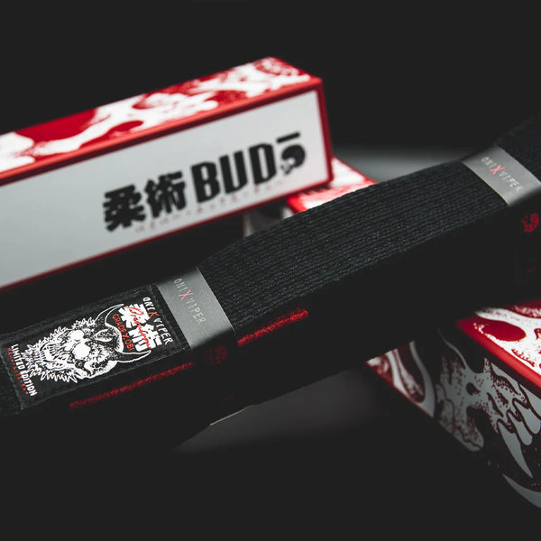 Budo bjj belts Budo Premium Oni x Viper BJJ Belt