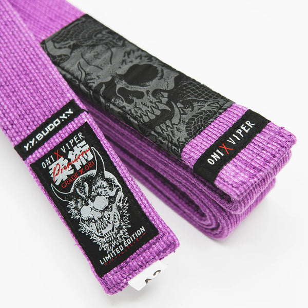 Budo bjj belts Budo Premium Oni x Viper BJJ Belt