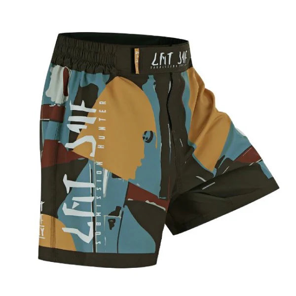 Budo Budo Submission Hunter MMA BJJ Shorts + Shortsleeve Rashguard Combo