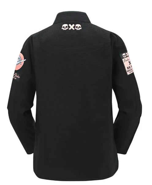 Budo Budo Zombie Shaka BJJ Gi + Rashguard Combo - Black