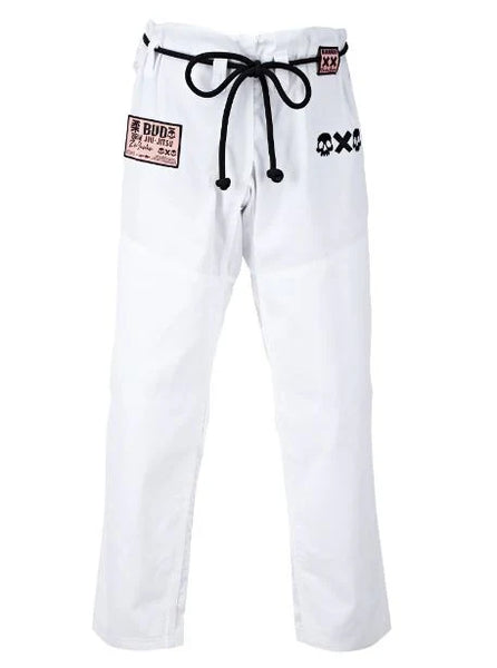 Budo Budo Zombie Shaka BJJ Gi + Rashguard Combo - White