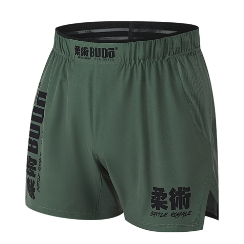 Budo MMA Shorts Budo Akkorokamui 5" Ultra Light Black