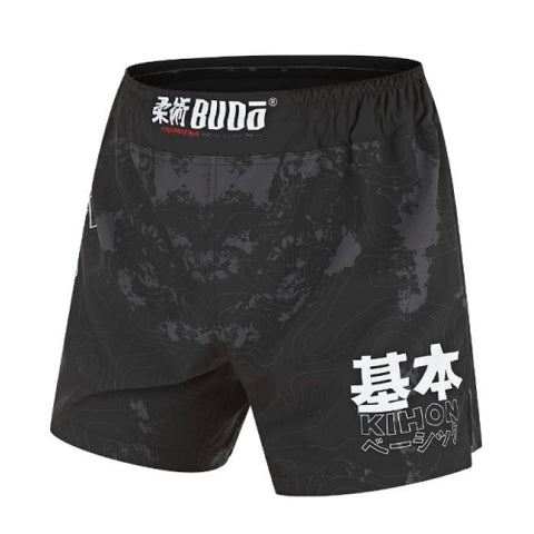 Budo MMA Shorts Budo Akkorokamui 5" Ultra Light Black