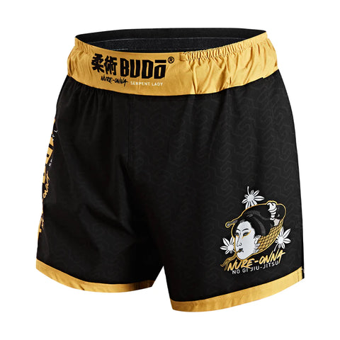 Budo MMA Shorts Budo Akkorokamui 5" Ultra Light Black