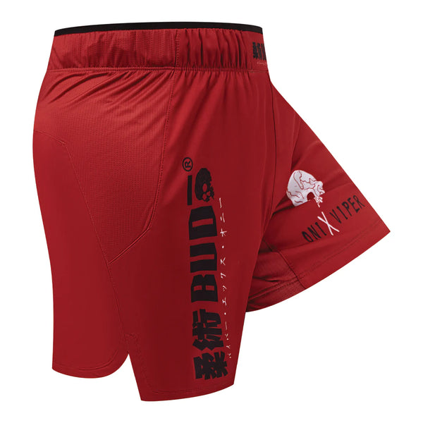 Budo MMA Shorts Budo ONI x VIPER 5" Shorts Red