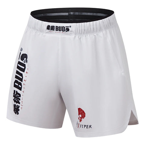 Budo MMA Shorts Budo ONI x VIPER 5" Shorts White