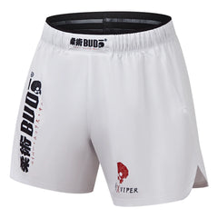 Budo MMA Shorts Budo ONI x VIPER 5" Shorts White