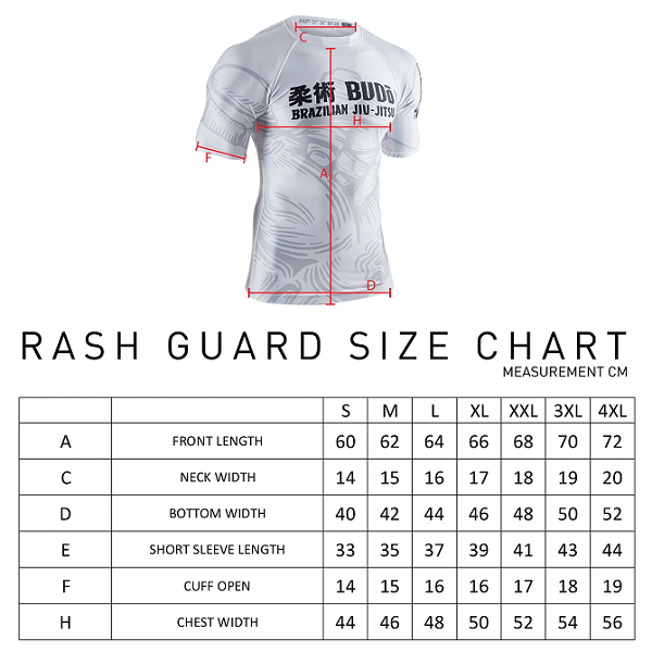 Budo Short Sleeve Rashguards Budo Battle Royale Rash Guard SS