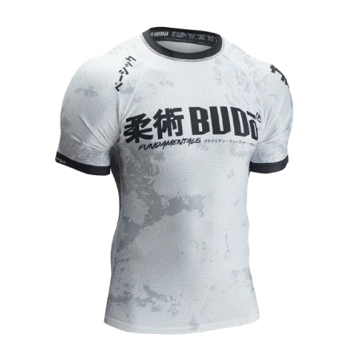 Budo Short Sleeve Rashguards Budo Kihon Ranked BJJ Rash Guard