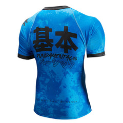 Budo Short Sleeve Rashguards Budo Kihon Ranked BJJ Rash Guard