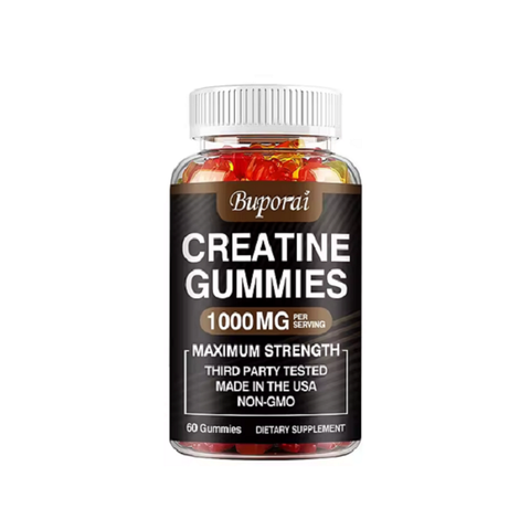 Buporai Monohydrate Creatine Gummies Fruity 60