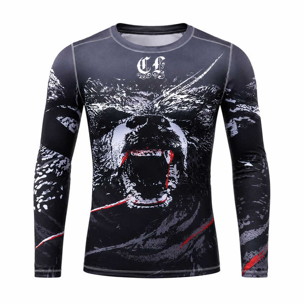 CL Sport BJJ Kids CL Sport Bear Kids Long Sleeve Rashguard