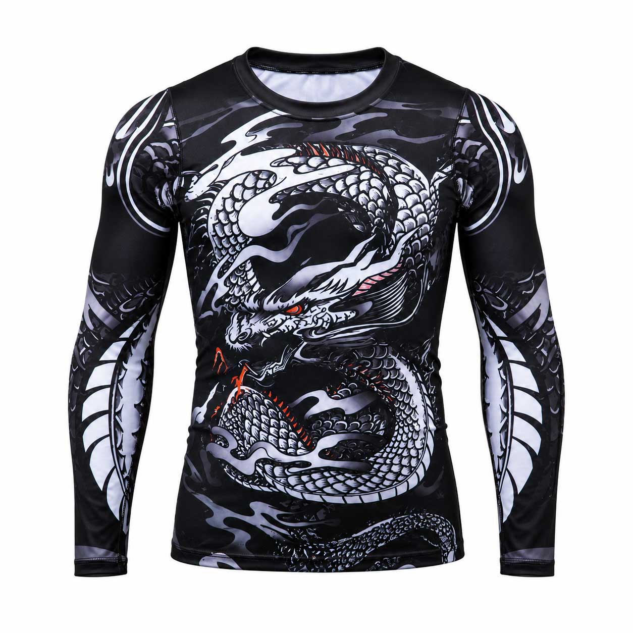 CL Sport BJJ Kids CL Sport Dragon Kids Long Sleeve Rashguard