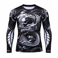 CL Sport BJJ Kids CL Sport Dragon Kids Long Sleeve Rashguard