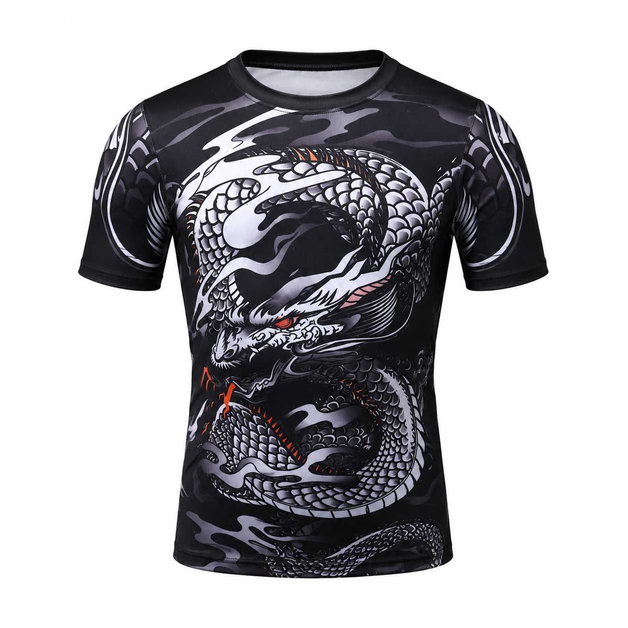CL Sport BJJ Kids CL Sport Dragon Kids Short Sleeve Rashguard