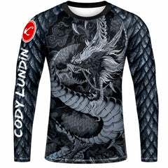 CL Sport BJJ Kids CL Sport Luna Dragon Kids Long Sleeve Rashguard