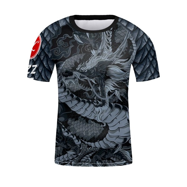 CL Sport BJJ Kids CL Sport Luna Dragon Kids Short Sleeve Rashguard