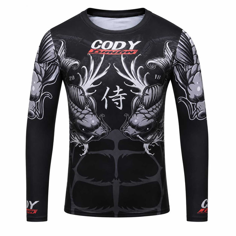 CL Sport Samurai Bushido Kids Long Sleeve Rashguard
