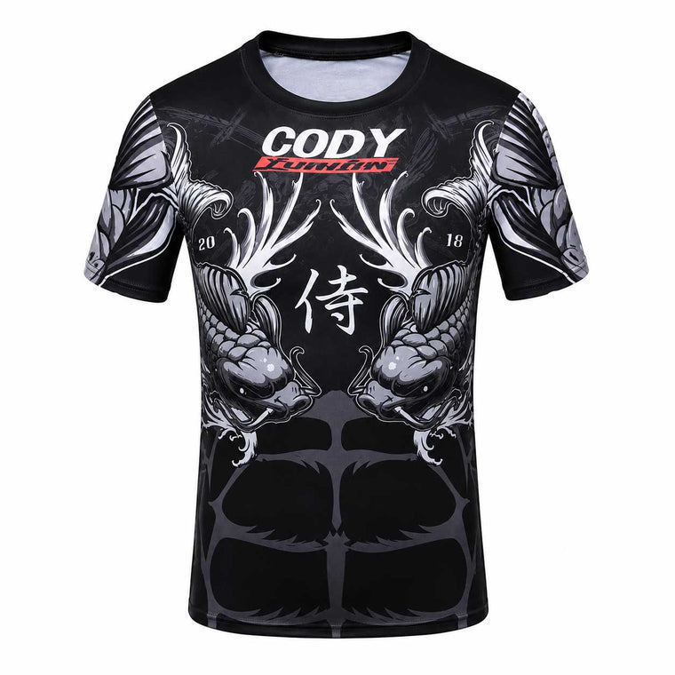 CL Sport Samurai Bushido Kids Short Sleeve Rashguard