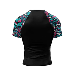 CL Sport Short Sleeve Rashguards CL Sport Leaves Rashguard Short Sleeve