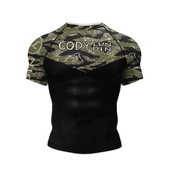 CL Sport Shortsleeve Rash Guard CL Sport Camo Rashguard Short Sleeve