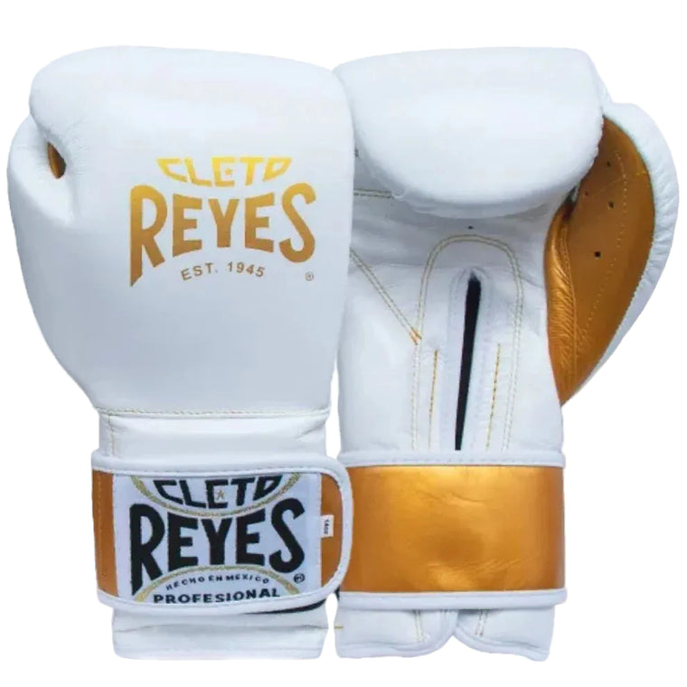 Cleto Reyes Training Boxing Gloves White/Gold