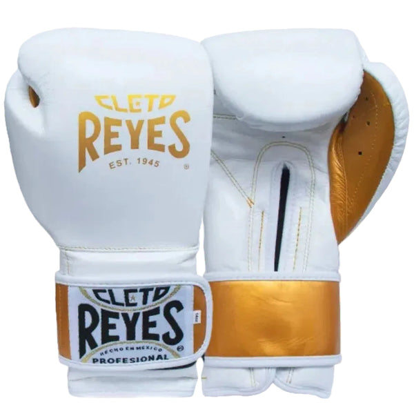 Cleto Reyes Boxing Gloves Cleto Reyes Training Boxing Gloves White/Gold