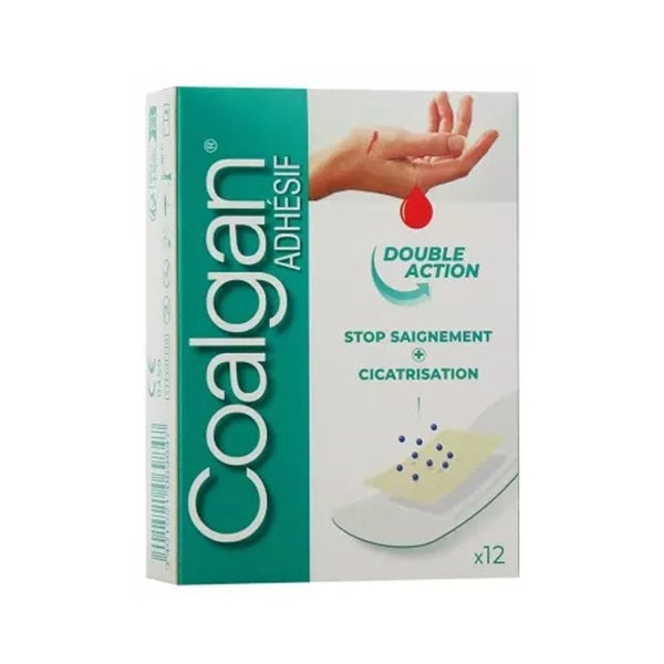 Coalgan Corner Supplies Coalgan Stops Bleeding 12 Adhesives
