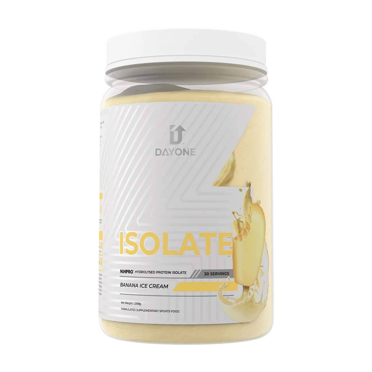 Day One Supplements Day One Hydrolysed Protein Isolate Banana Ice Cream