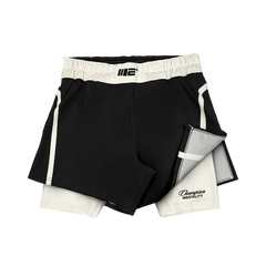 Engage Engage Invictus 2-in-1 Hybrid Shorts - Black