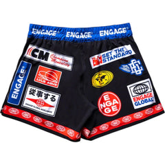 Engage Engage Racer MMA Hybrid Shorts - Black