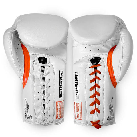 Engage Engage W.I.P Series Boxing Gloves Lace Up - White