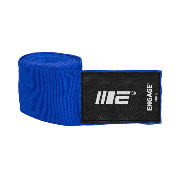 Engage Hand Wraps & Accessories Blue Engage Hand Wraps - 180 Inch
