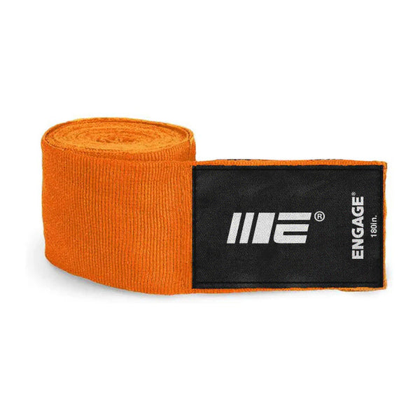 Engage Hand Wraps & Accessories Orange Engage Hand Wraps - 180 Inch