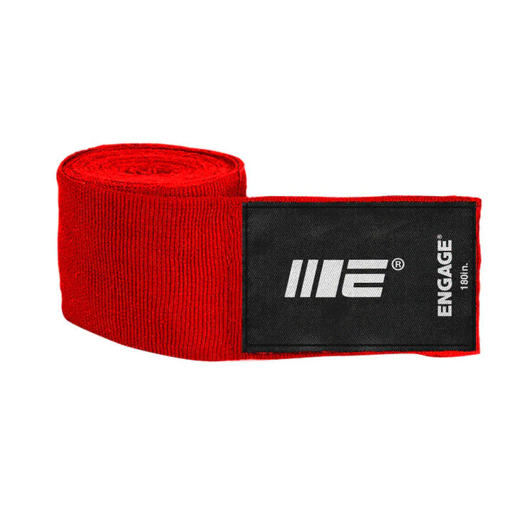 Engage Hand Wraps & Accessories Red Engage Hand Wraps - 180 Inch