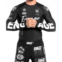 Engage Longsleeve Rash Guard Engage Billboard LS Rash Guard - Black