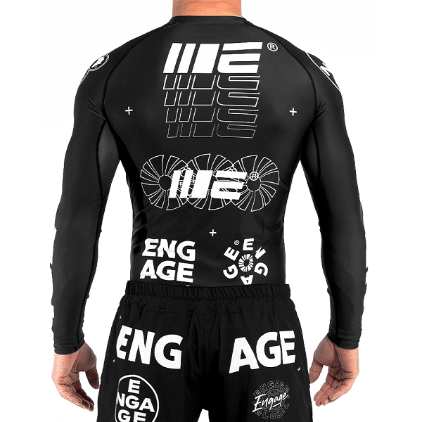 Engage Longsleeve Rash Guard Engage Billboard LS Rash Guard - Black