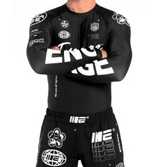 Engage Longsleeve Rash Guard Engage Billboard LS Rash Guard - Black